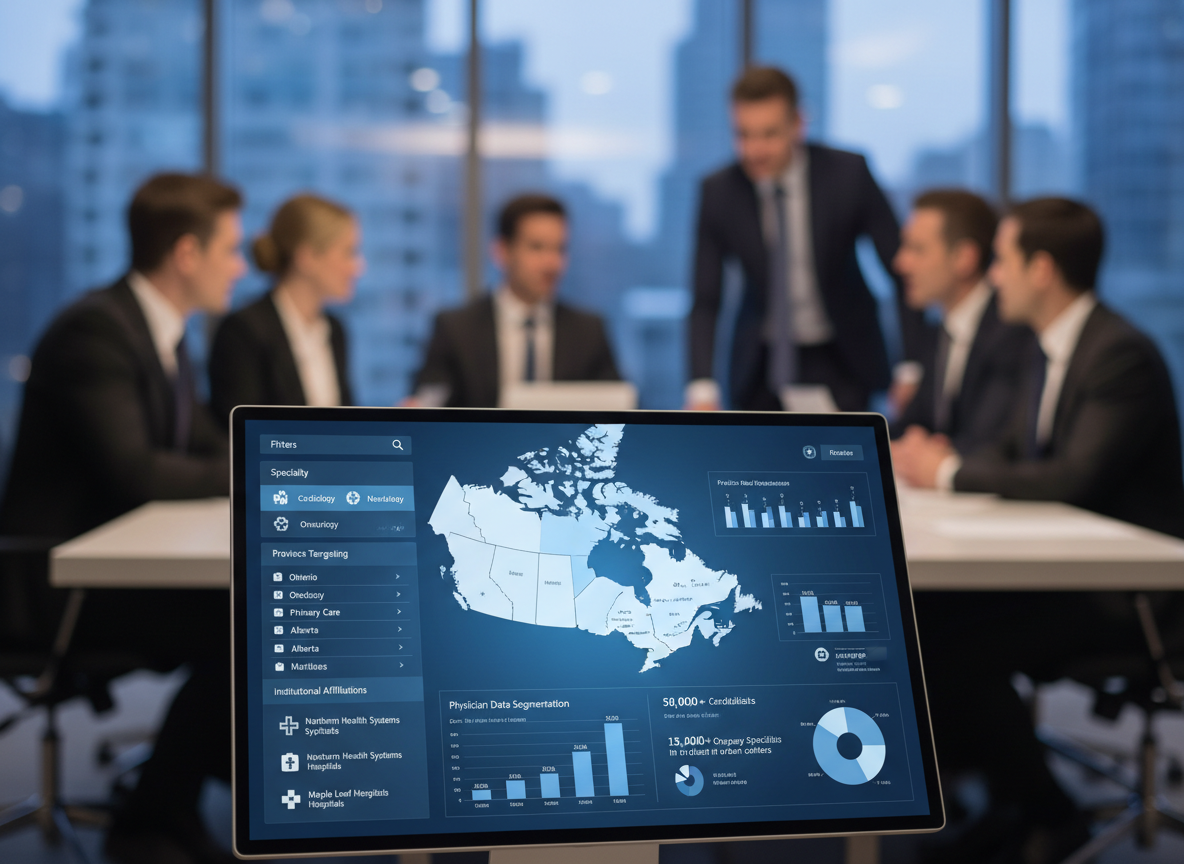 How Outbound Lead Generation Works with the Physician Directory in Canada