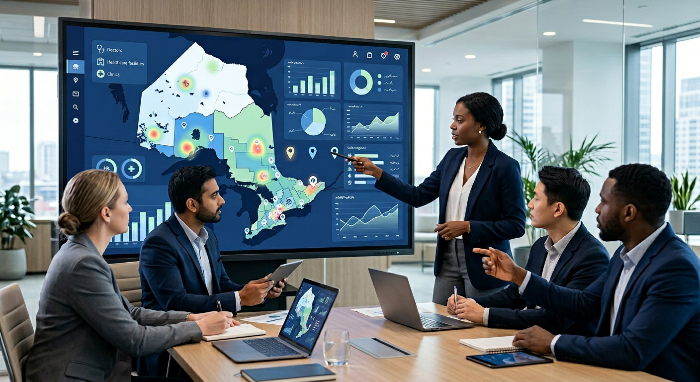 How Sales Teams Use an Ontario Doctor Directory to Improve Territory Planning and Coverage